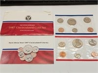 OF)  UNC 1987 US mint set