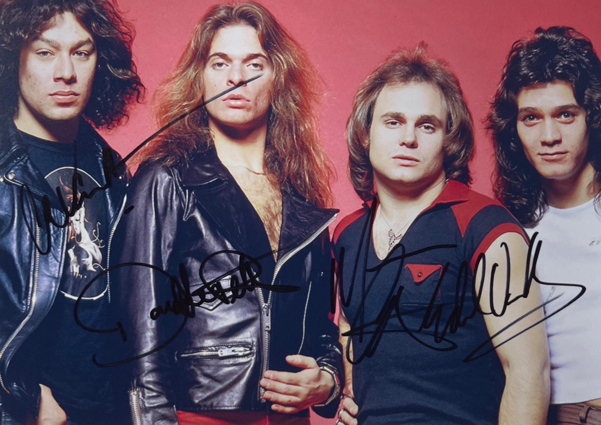 Autograph Signed COA Music and Band Legends 8 X 12 Photos X