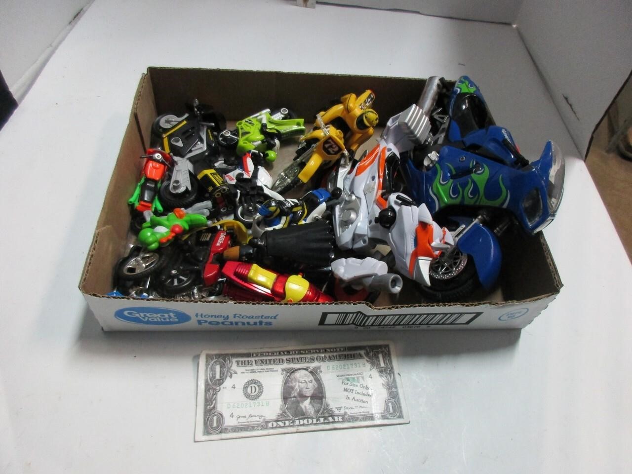Box of motorcycle some battery operated