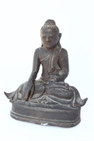 Chinese Late Qing Dynasty Bronze Buddha,