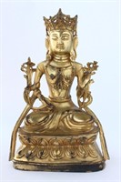 Chinese Gilt Bronze Buddha,