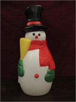 VINTAGE 30" BLOW MOULD SNOWMAN