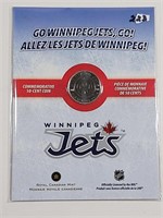 Winnipeg Jets .50 cents Commemorating the start