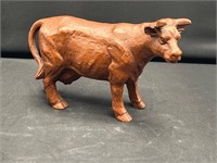 Reom 1987 bull sculpture