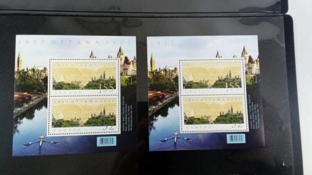 Stamps -  Canadian MNH Mini Sheet