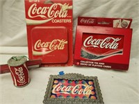 Coca Cola Lot, Coasters, playing cards