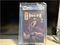 House of M #4 CGC Graded 9.4 Comic Book