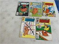 5-Heathcliff Comics #6, 10, 15, 16, 17