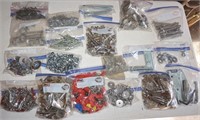 hardware w screws,washers,nuts,bolts etc