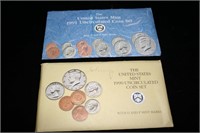 1990, 1991 U.S. Mint Uncirculated Sets