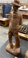 Ceramic Cowboy Statue "Drover"