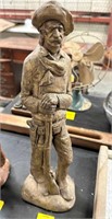 Ceramic Cowboy Statue "Scout"