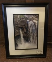 Waterfall Framed Art