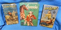 (3) 1950's Children's Western Books