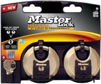 Master Lock 2-3/4  W Steel Ball Bearing Locking