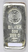 5 OZ SILVER BAR