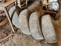 set of 4 15" tires   with rims