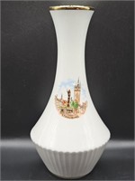 Bavarian Porcelain Souvenir Vase from Straubing