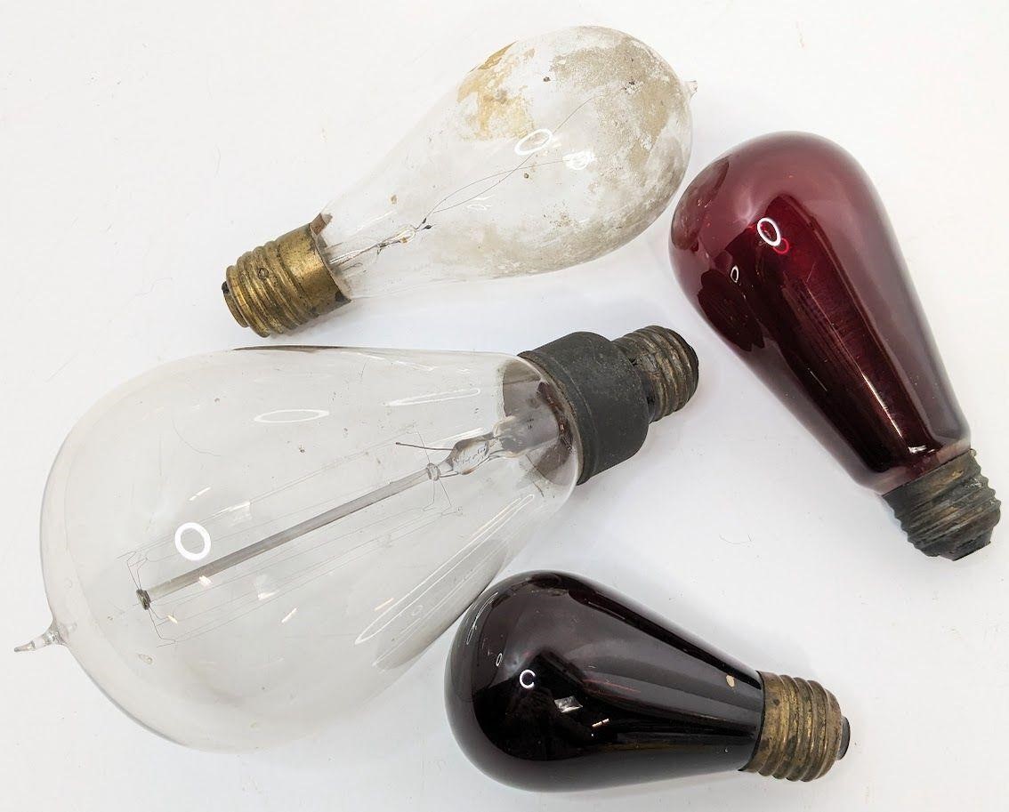 LOT Assorted Edison Bulbs