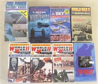 Lot of Military War VHS Tapes