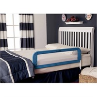 Dream on Me Adjustable Mesh Bed Rail   Blue