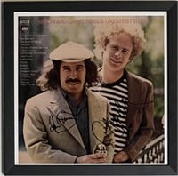 Simon and Garfunkel facsimile signed framed Greate
