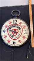 Ballantine Lager Beer clock
