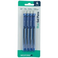 Wexford Gel Ink Pens - 4.0 Ea