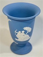 LOVELY WEDGWOOD EMBOSSED QUEENS WARE GOBLET