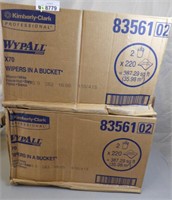 4 Cases Wypall Wipers In A Bucket 8356102