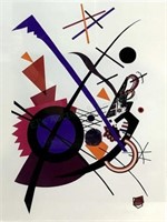 Wassily Kandinsky “violet, 1923” Print On Paper