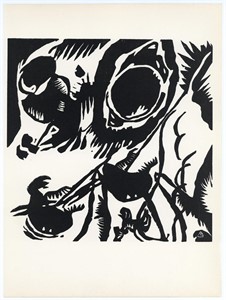 Wassily Kandinsky "Motif aus Improvisation 25: The