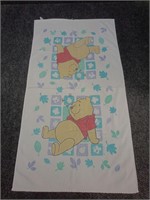 Vtg Winnie the Pooh towel, 39" x 21.5"