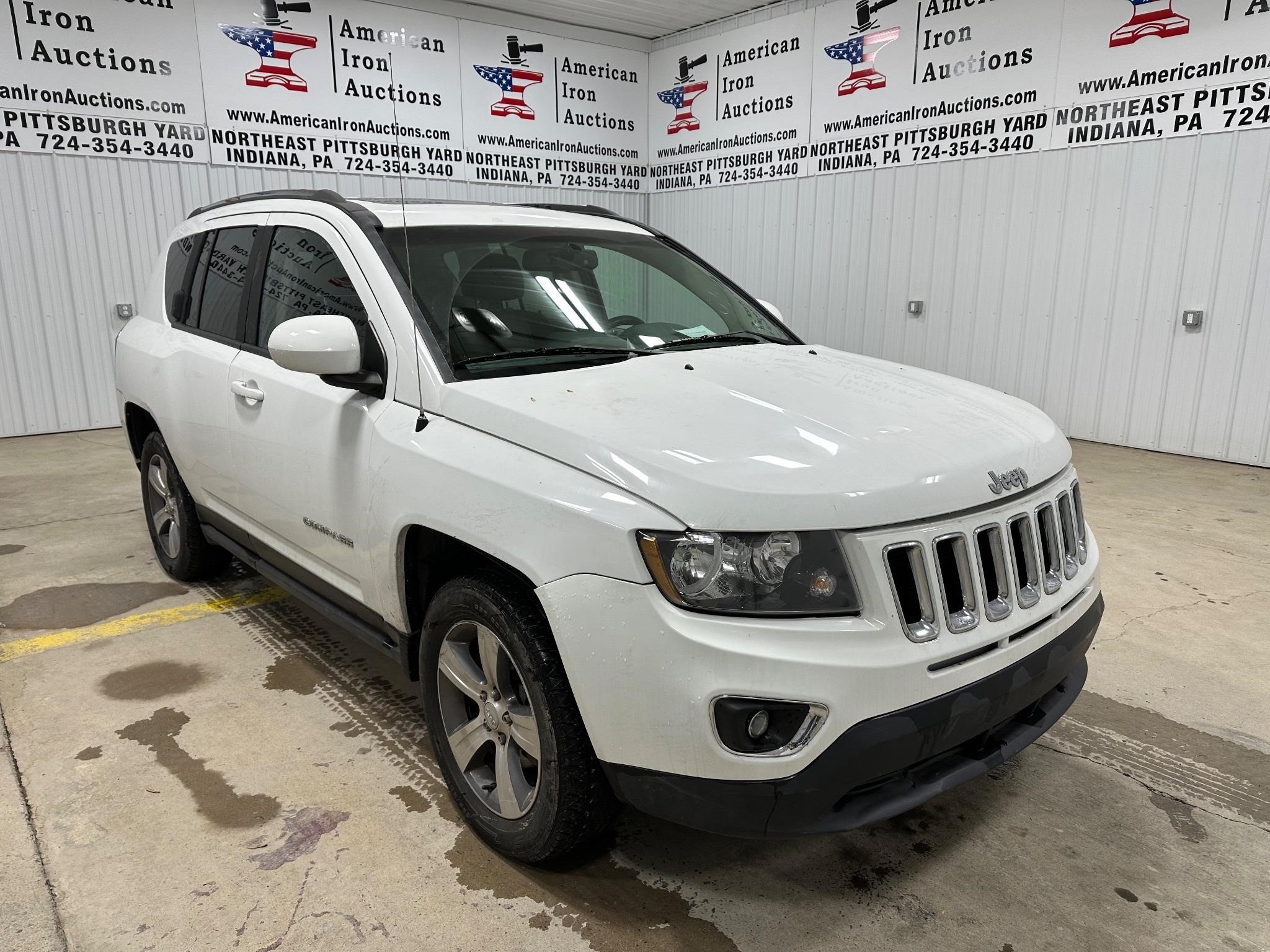 2017 Jeep Compass SUV-CERTIFICATE OF SALVAGE