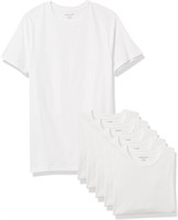 Men's Crewneck Undershirt, Pack of 6 - Large