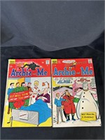 Pair 12 & 15 Cent Archie Series Archie & Me 7, 33