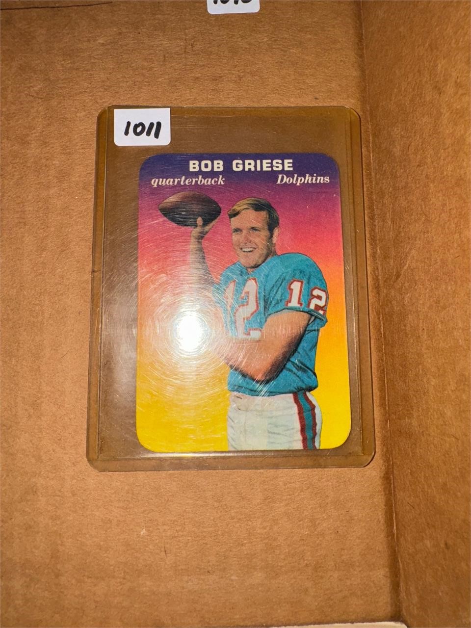 TCG No. 28 of 33 - Bob Griese Card