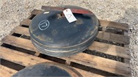 22" DISC BLADES 1-1/8  INCH  APPX (17)