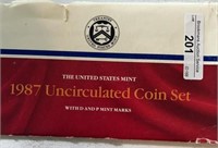 1987 UNC Mint Set