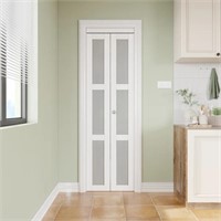 ARK DESIGN Glass Bi-Fold Door (set of 2) $379