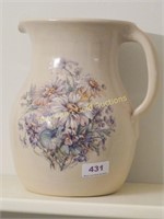Shaker And Thames Pottery Pitcher