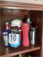 Assortment of Drink Containers & (7) Jugs (U230)