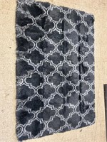 6’x4’ fuzzy area rug