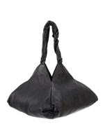 Givenchy Black Leather Open Top Shoulder Bag