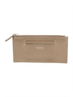Tiffany & Co. Brown Leather Grosgrain Lining Pouch