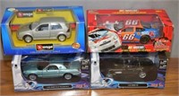 4 Toy Cars in original box