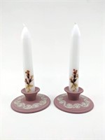 Wedgwood Candleholder Set