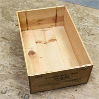 Chateau Potensac Wooden Crate