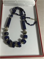 VINTAGE LAPIS NECKLACE