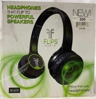 FLIPS AUDIO - Headphones That Flip To POWERFUL SPE